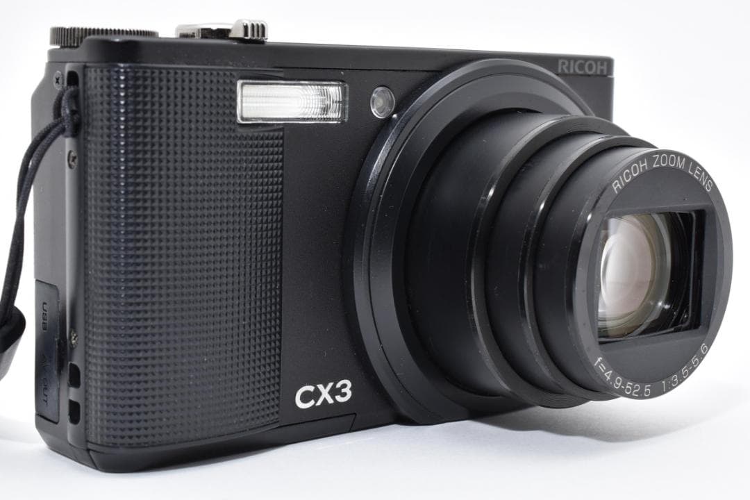 【美品】Ricoh リコー CX3 Digital Camera A154