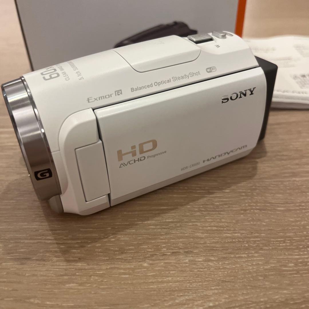 超美品★HDR-CX680 HDビデオカメラ 60倍ズーム 手ブレ補正