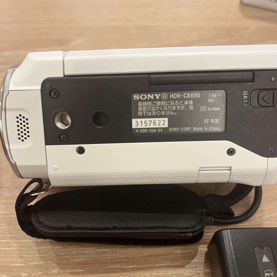 超美品★HDR-CX680 HDビデオカメラ 60倍ズーム 手ブレ補正