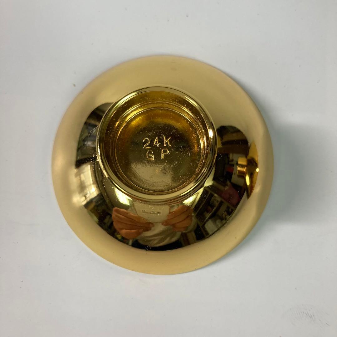 【菊のご紋金盃】昭和天皇御即位五十年記念 金盃 鳳凰と菊御紋