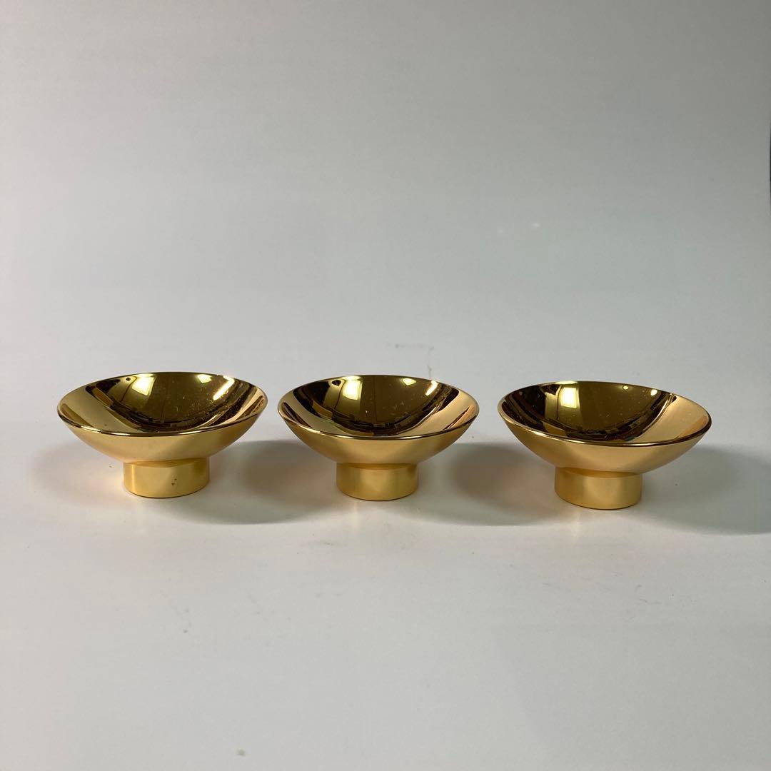 【菊のご紋金盃】昭和天皇御即位五十年記念 金盃 鳳凰と菊御紋