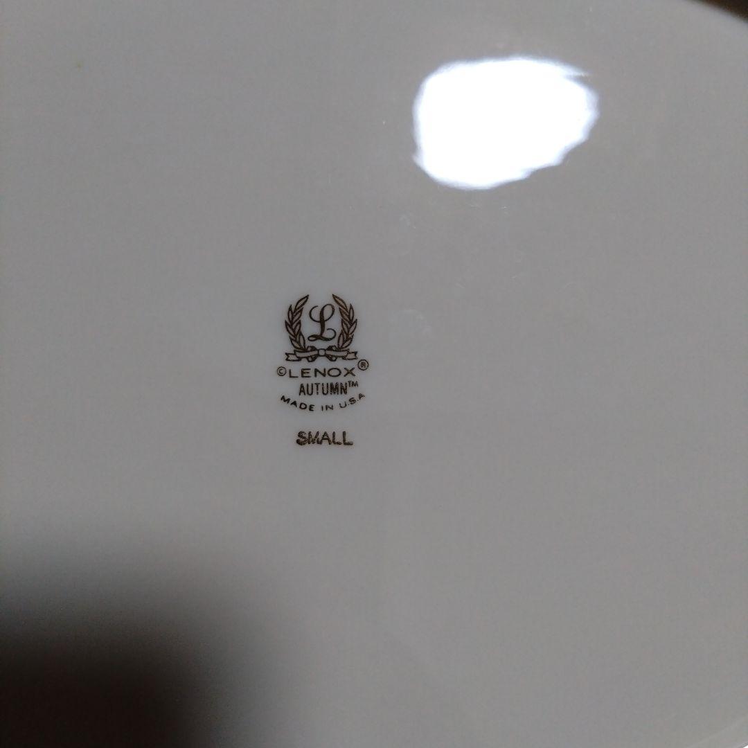 未使用 LENOX autumn オーバルプレート