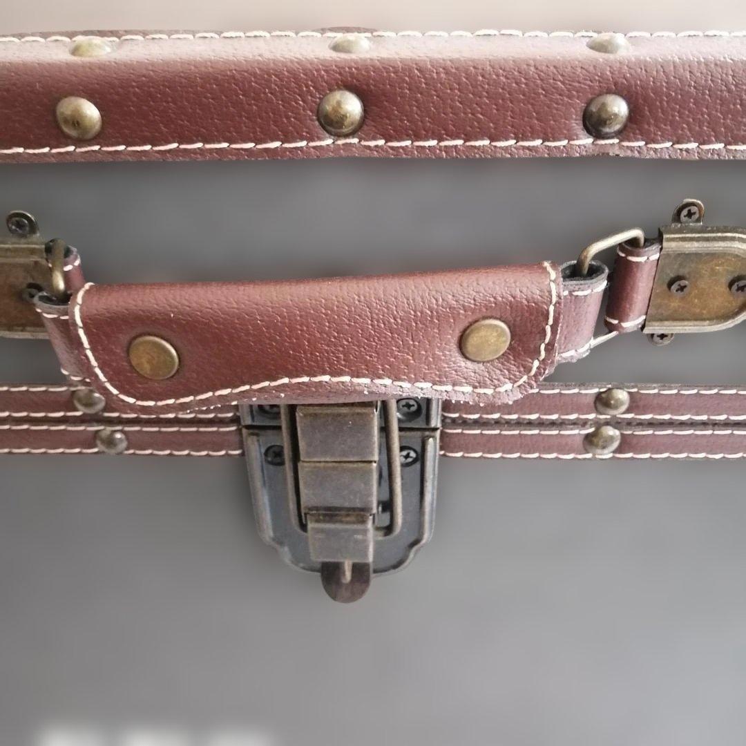 東谷　トランクテーブル 収納テーブル　サイドテーブル　ネイビー