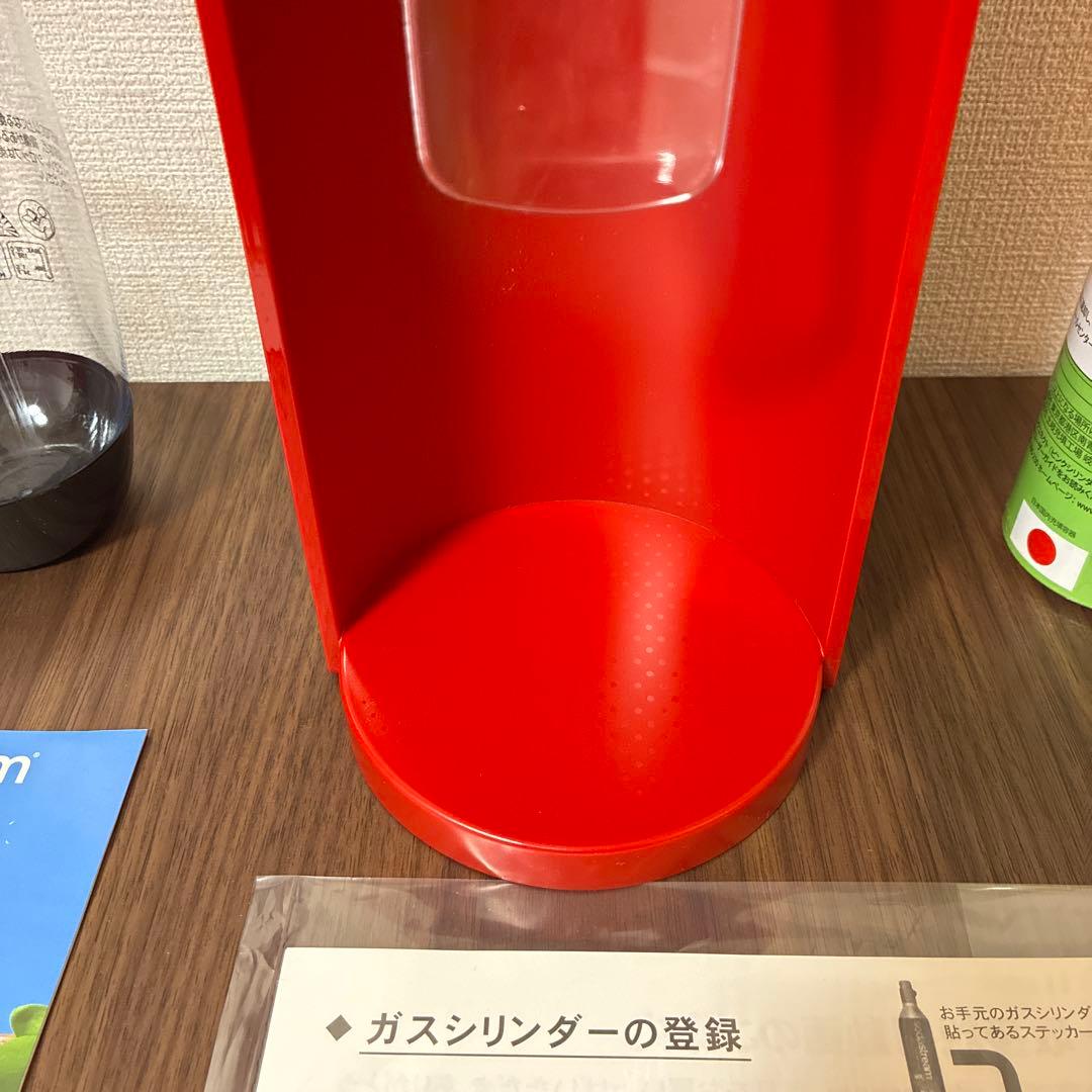 ソーダストリーム 炭酸水メーカー レッド　SSM1102