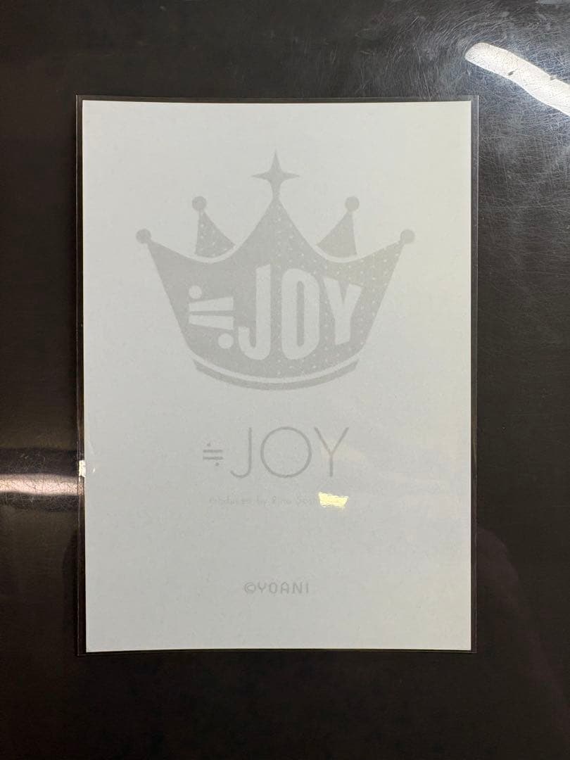 ニアジョイ 江角怜音 ブルーハワイレモン ジャケット衣装 直筆 チュウ