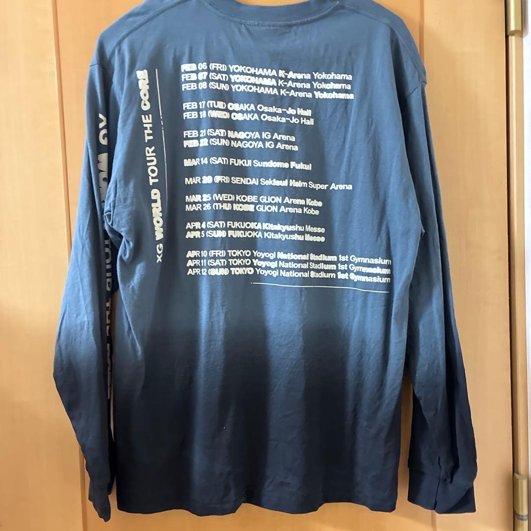 XG WORLD TOUR THE CORE ロングスリーブTシャツMサイズ
