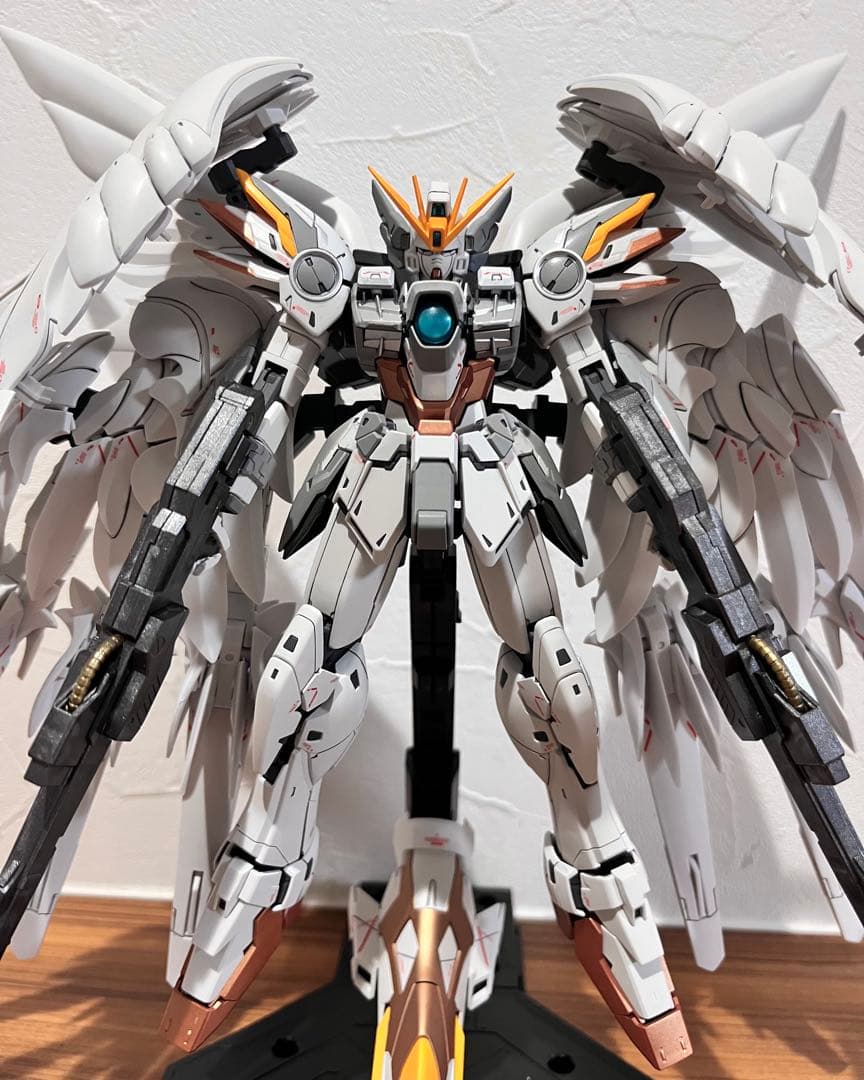 1/100MG ウィングガンダムゼロ EW Ver.Ka スノーホワイト 完成品