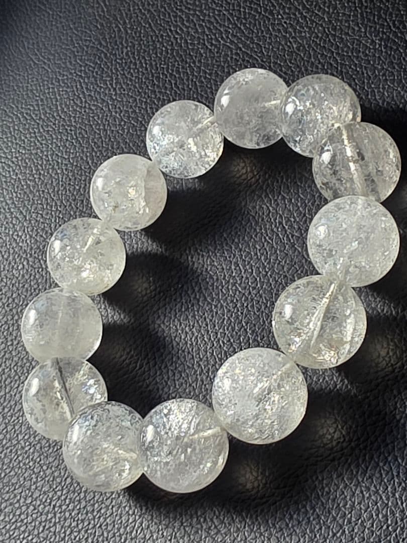 18㎜ ネパールヒマラヤ水晶ブレスレット