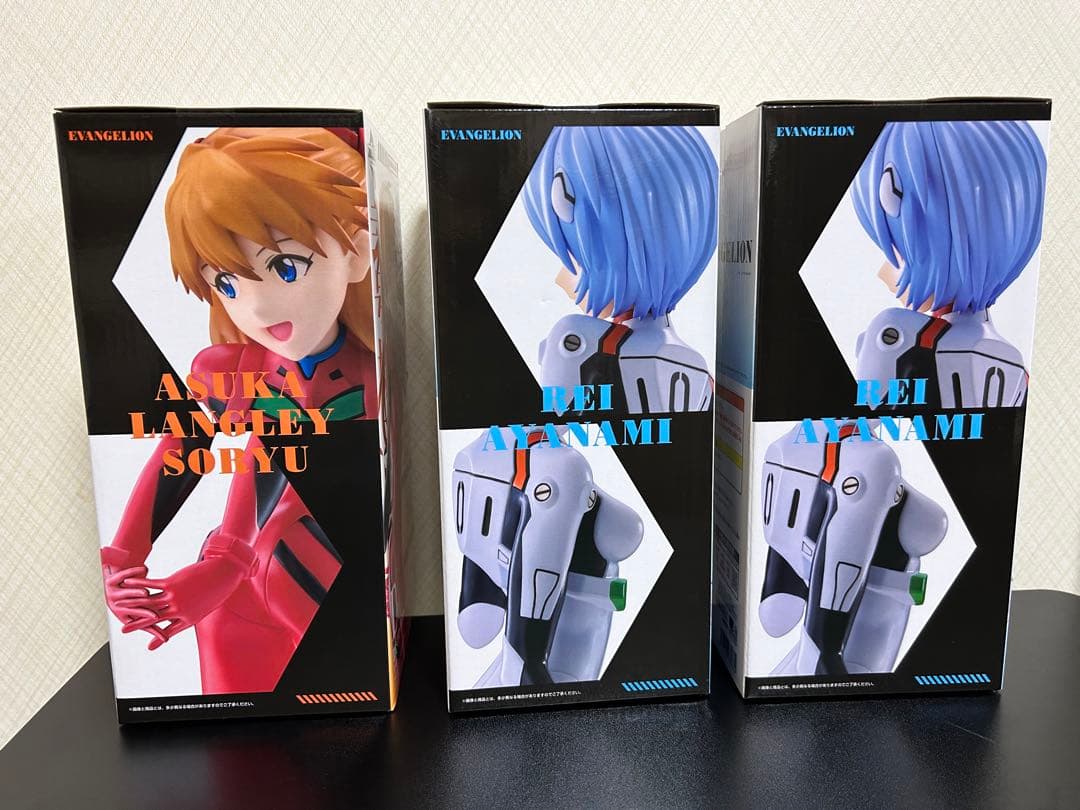 一番くじ　エヴァンゲリオン　30th　フィギュア　C賞　綾波レイ　D賞　アスカ