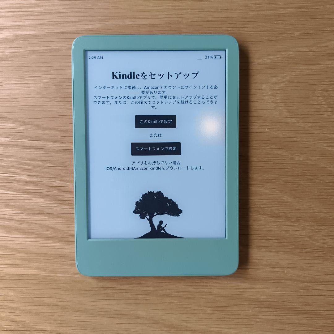 Amazon Kindle 11世代16GB広告なし マッチャ Matcha