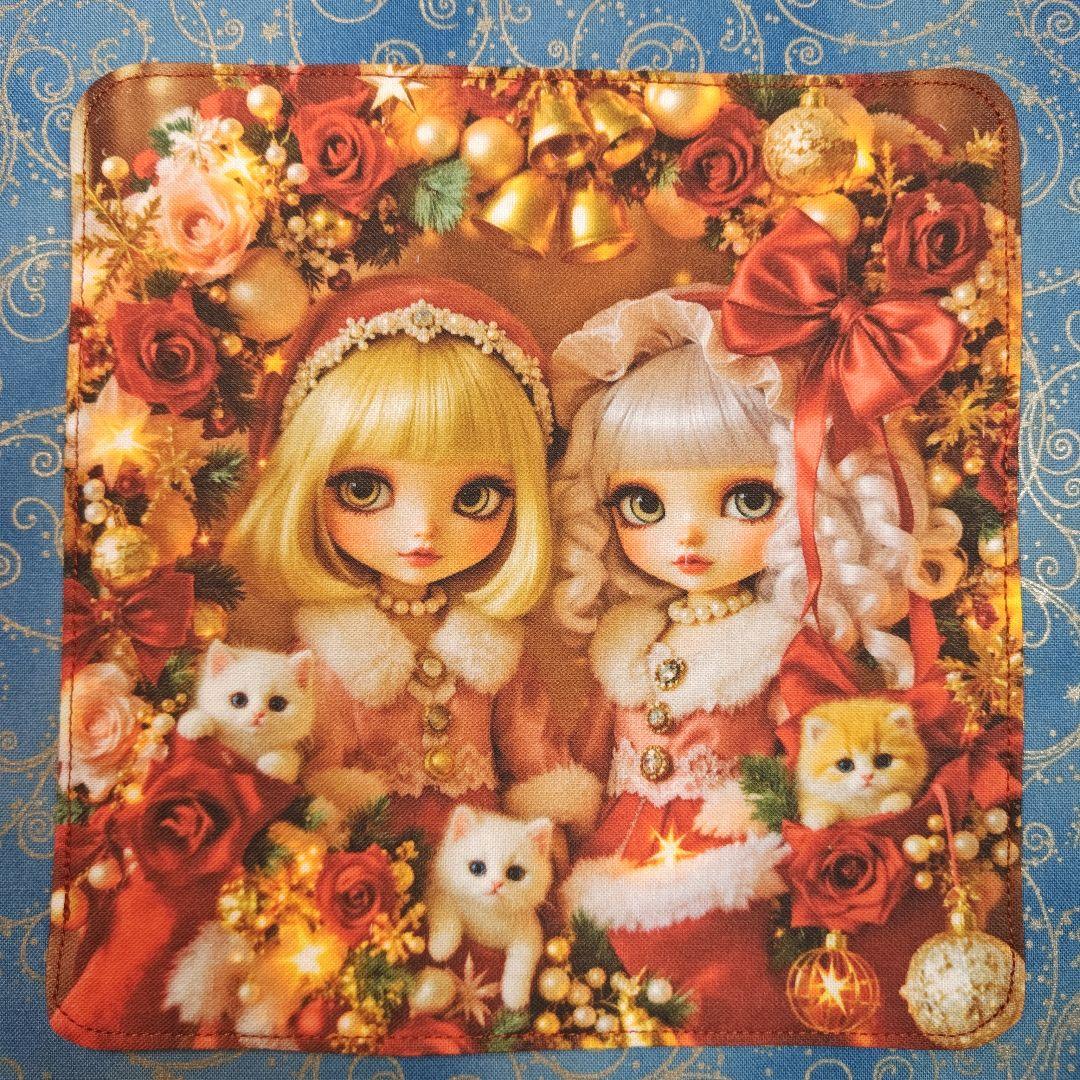 Youretia 　4重ハンカチ　ポメラニアンちゃん柄18枚+1枚