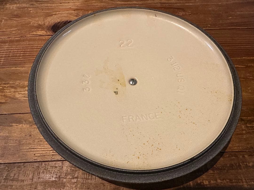 Le creuset ル・クルーゼ ココット・ロンド 22cm ブラウン