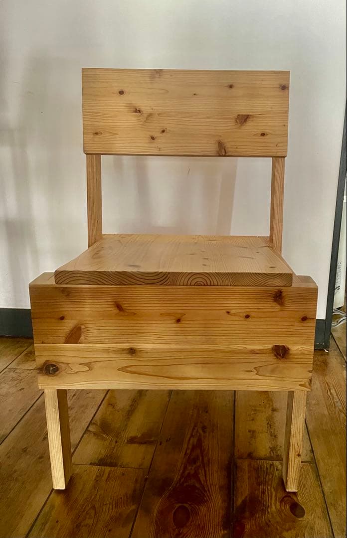 工房製作品 Enzo Mari SEDIA 1 CHAIR エンツォマーリ