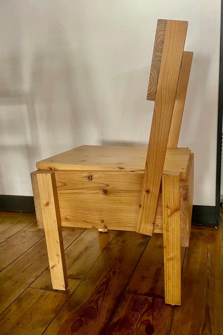 工房製作品 Enzo Mari SEDIA 1 CHAIR エンツォマーリ
