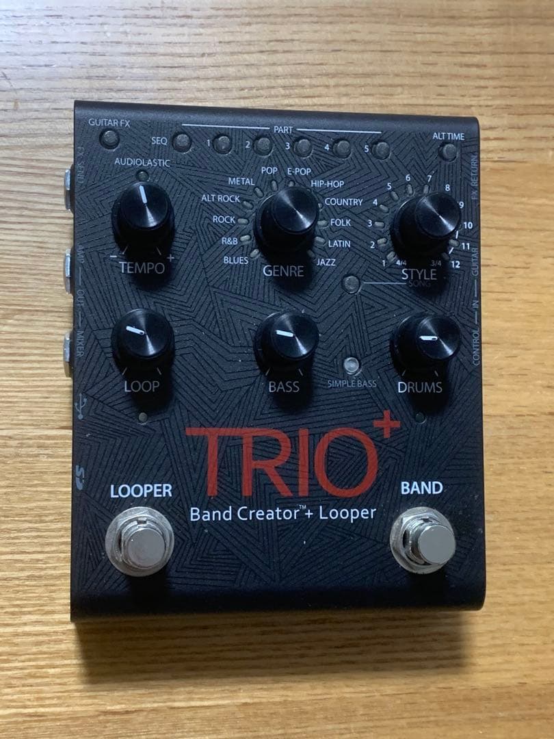 DIGITECH TRIO+ バックバンド+ルーパーペダル