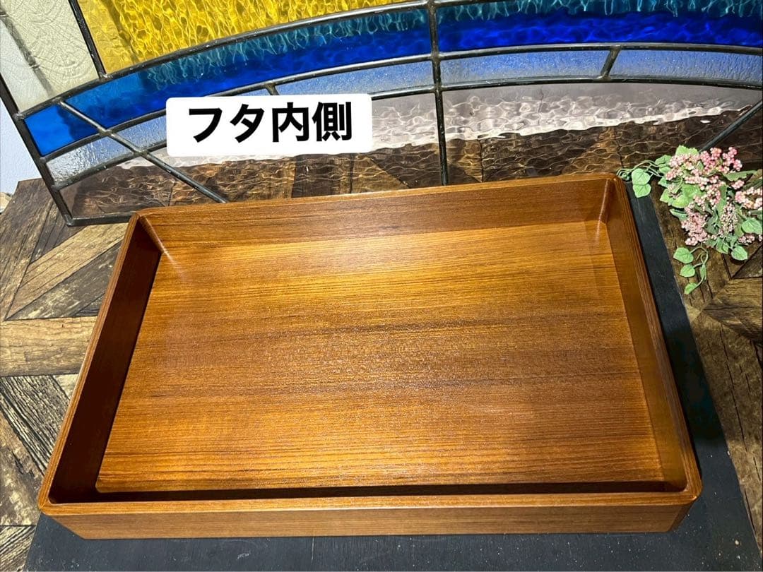 未使用 衣裳盆 着物収納 木製