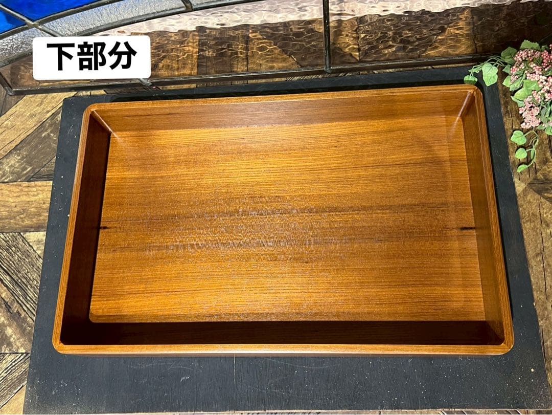 未使用 衣裳盆 着物収納 木製