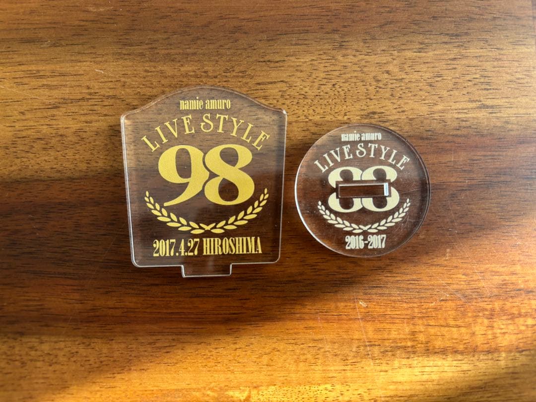 安室奈美恵 LIVE STYLE 2016-2017アクリルスタンド 98 数字