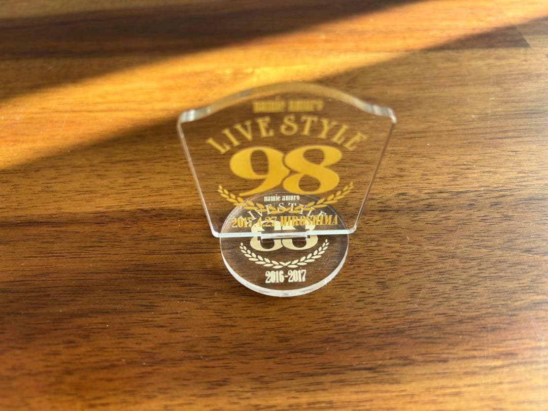 安室奈美恵 LIVE STYLE 2016-2017アクリルスタンド 98 数字