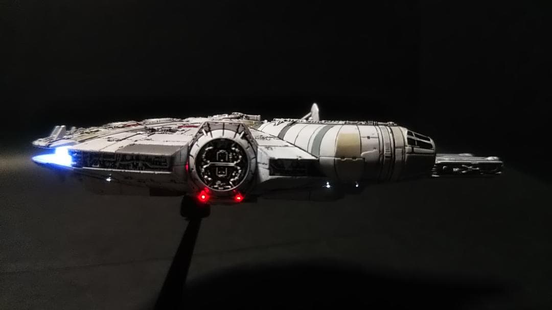 ミレニアムファルコン 電飾改修 完成品 1/350