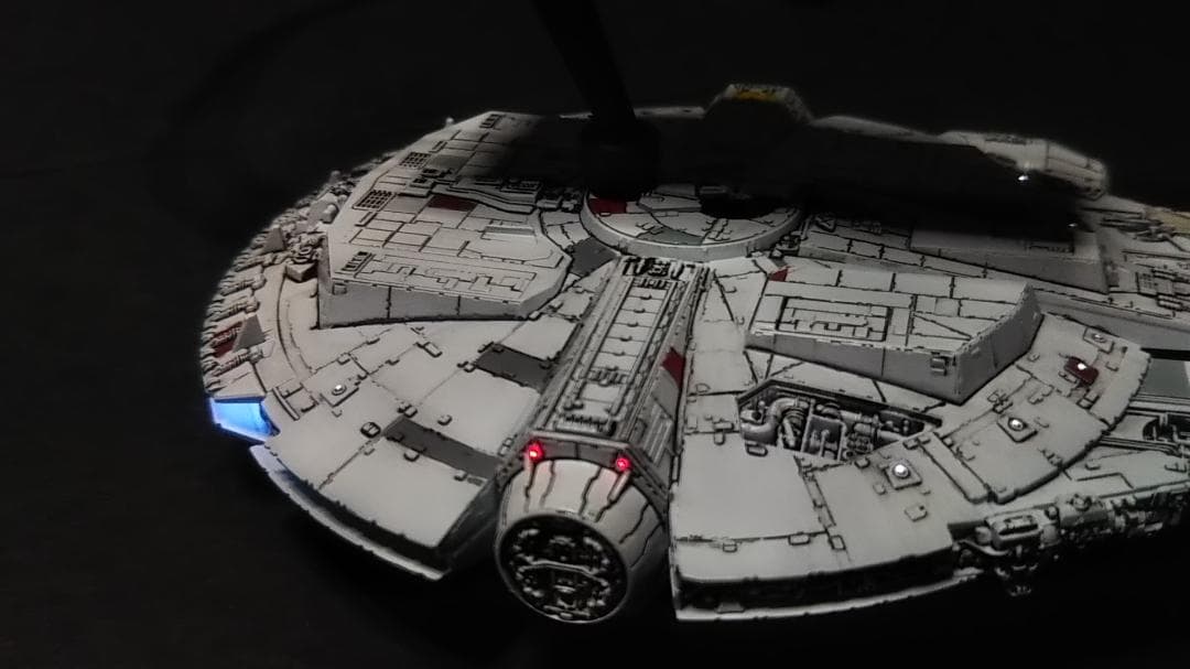 ミレニアムファルコン 電飾改修 完成品 1/350