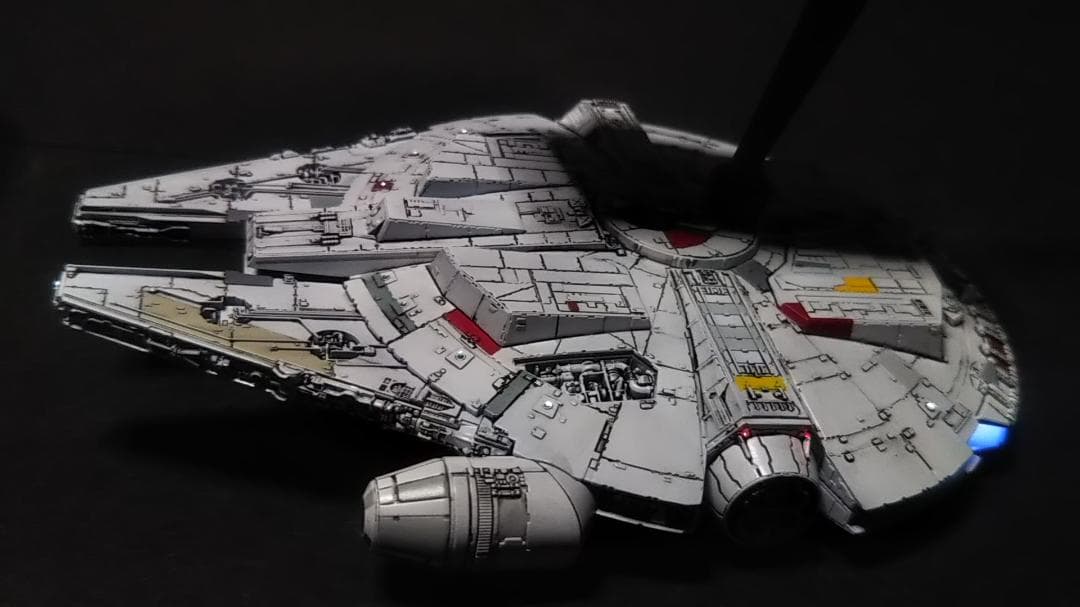 ミレニアムファルコン 電飾改修 完成品 1/350