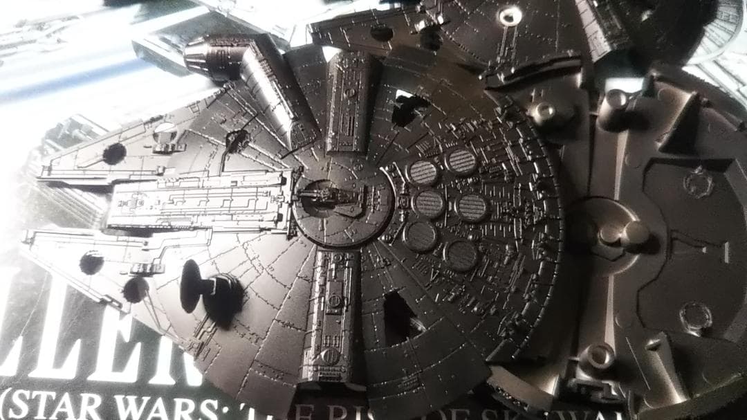 ミレニアムファルコン 電飾改修 完成品 1/350