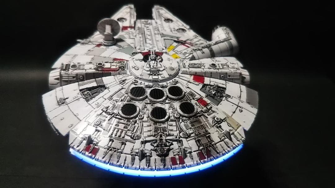 ミレニアムファルコン 電飾改修 完成品 1/350