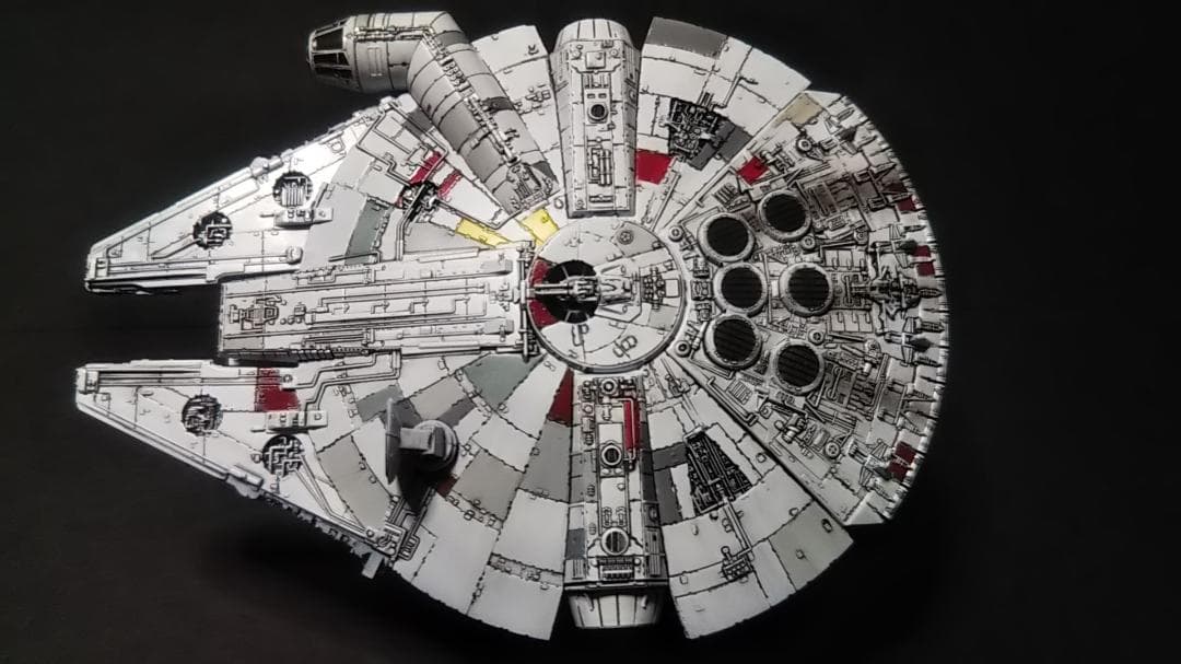 ミレニアムファルコン 電飾改修 完成品 1/350