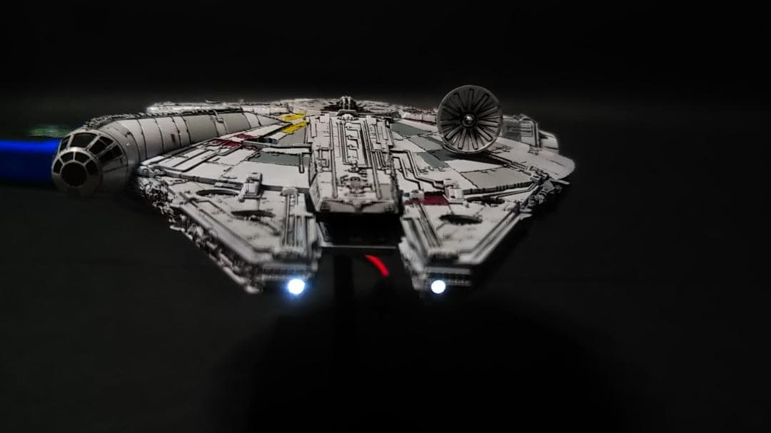 ミレニアムファルコン 電飾改修 完成品 1/350
