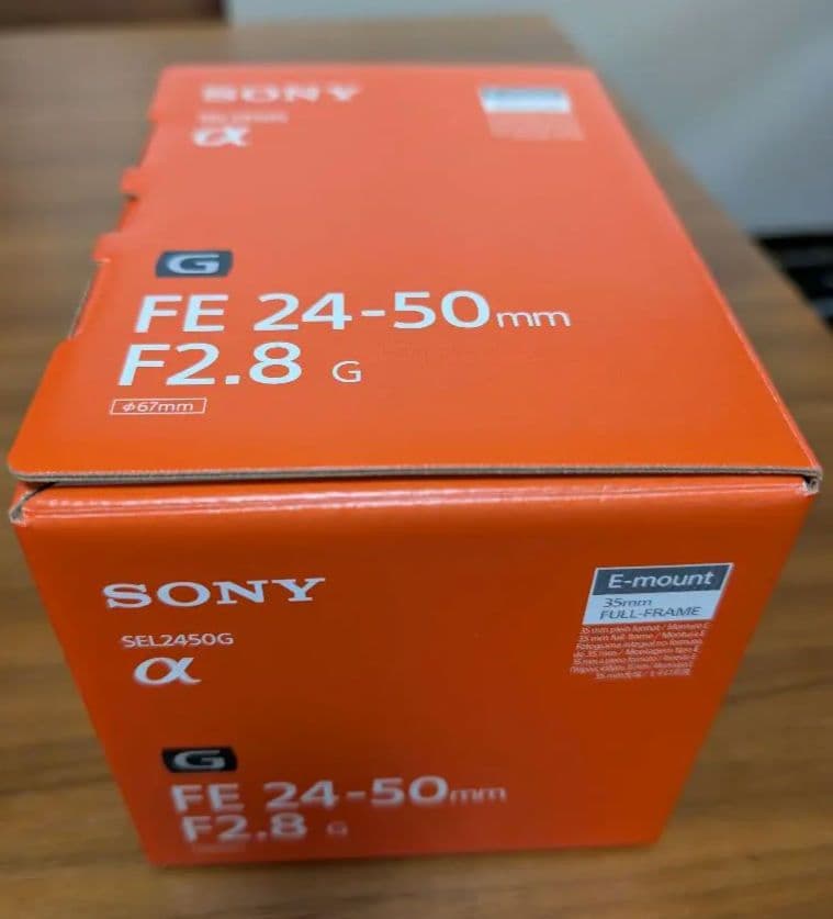 SONY FE 24-50mm F2.8 G SEL2450G　ZX2