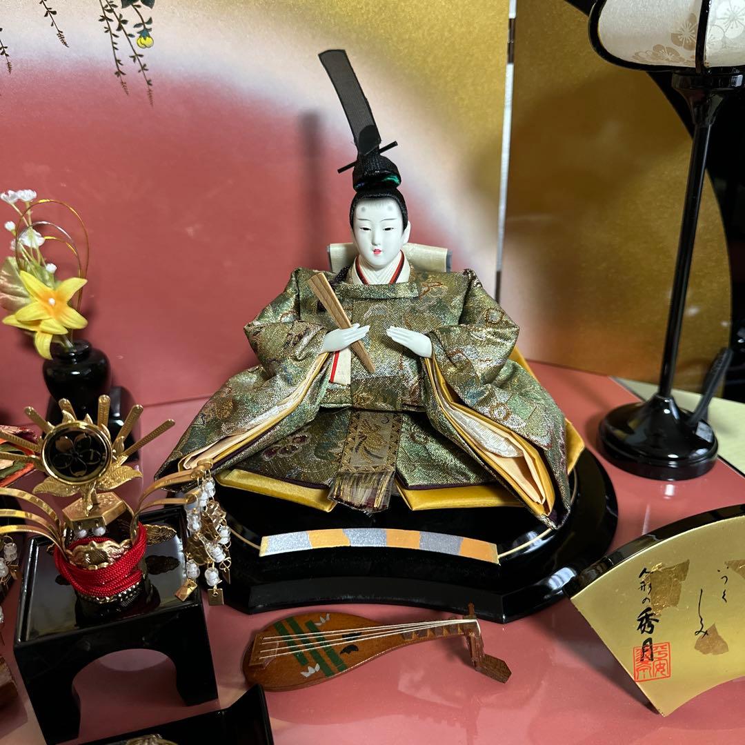 人形の秀月　雛人形 平安絵巻雛