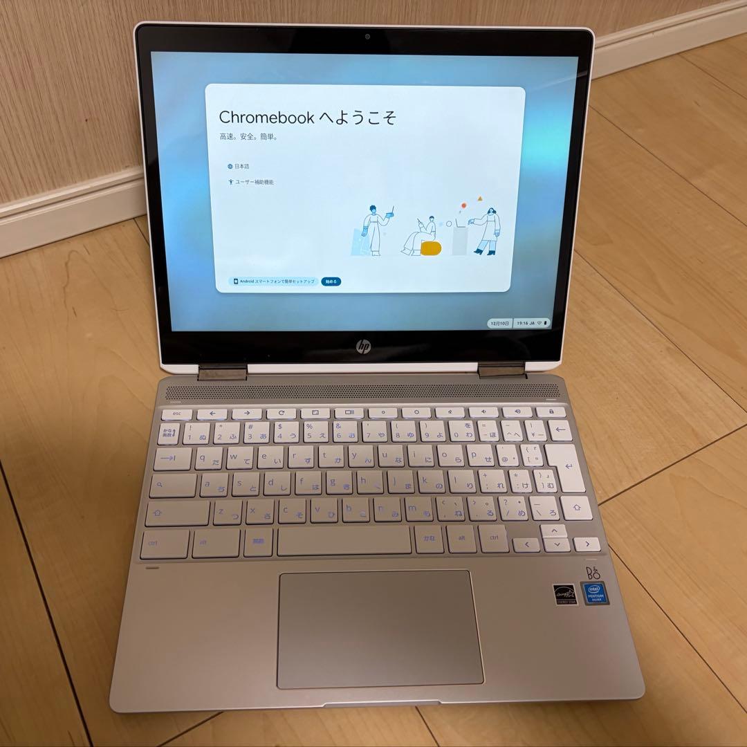 Chromebook本体 HP Chromebook x360 12b-ca0002T