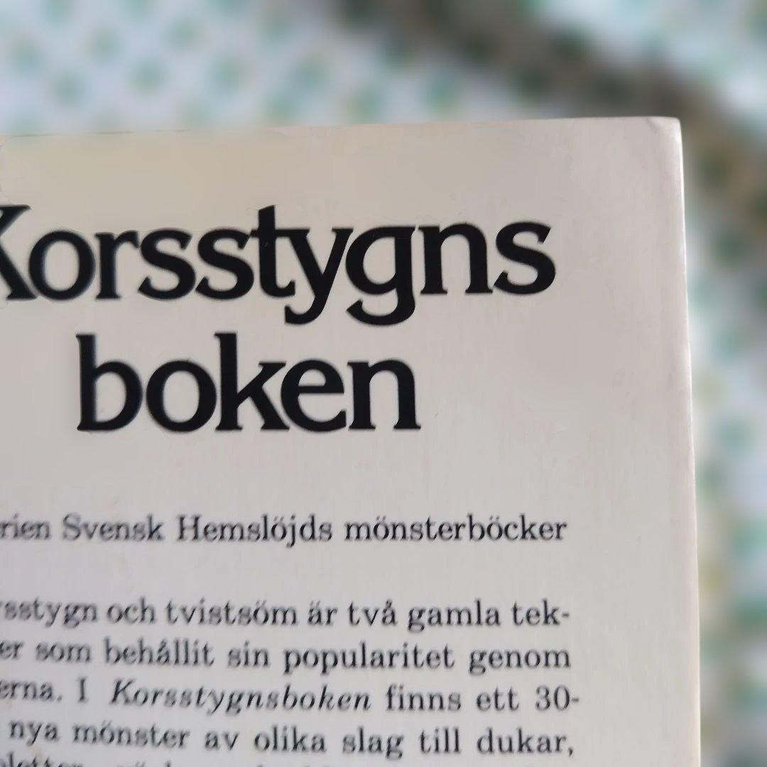 Korsstygns boken 北欧刺繍