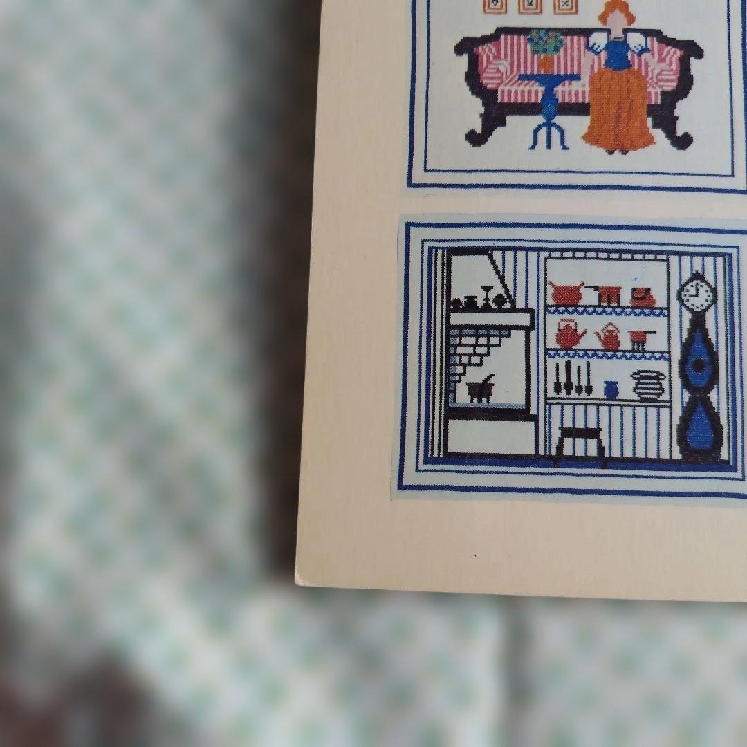 Korsstygns boken 北欧刺繍