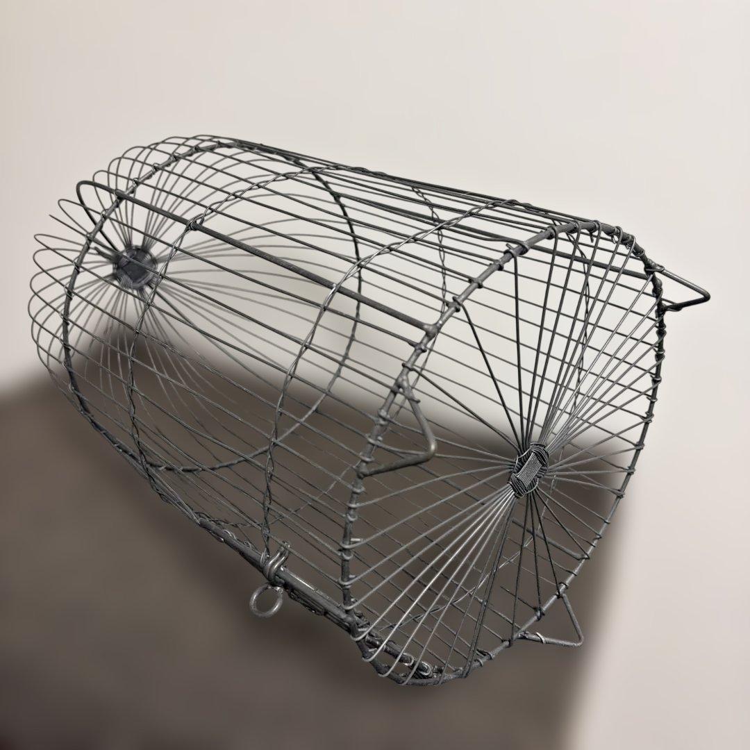ワイヤー製鳥かご風インテリア