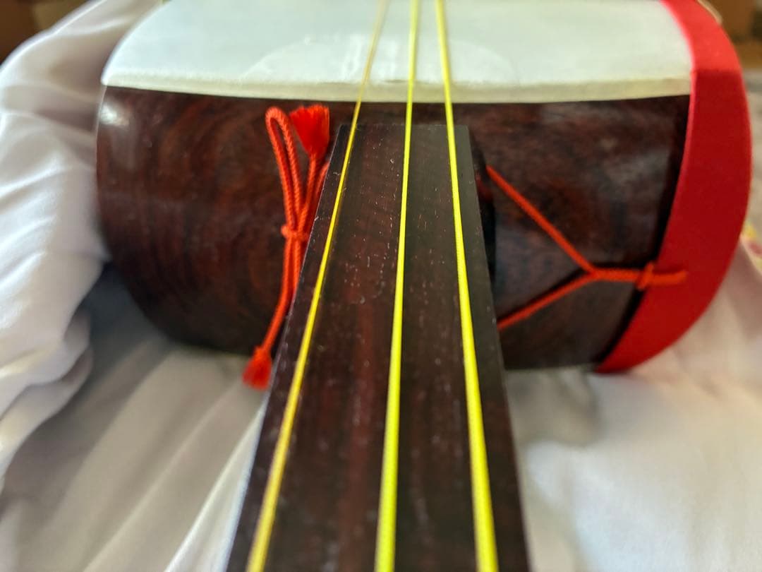 山田流箏曲の三絃　ケース付き