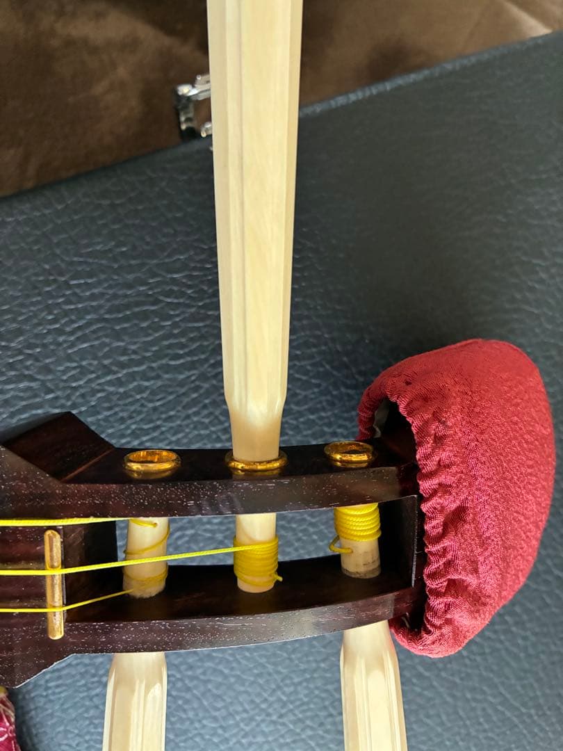 山田流箏曲の三絃　ケース付き