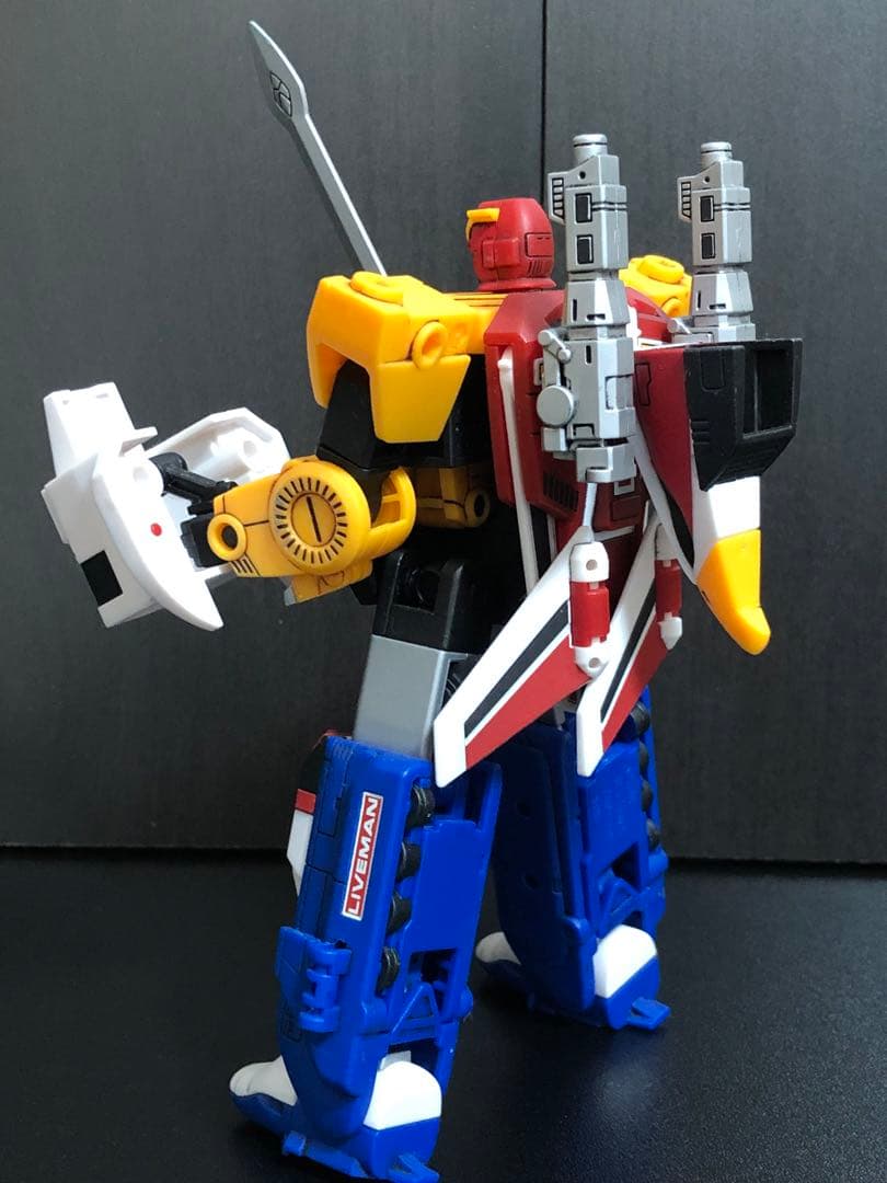 スーパーミニプラ　超獣合体ライブロボ　超獣合身 ライブボクサー　塗装完成品