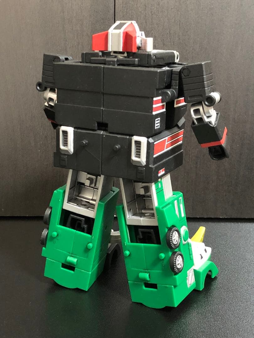 スーパーミニプラ　超獣合体ライブロボ　超獣合身 ライブボクサー　塗装完成品