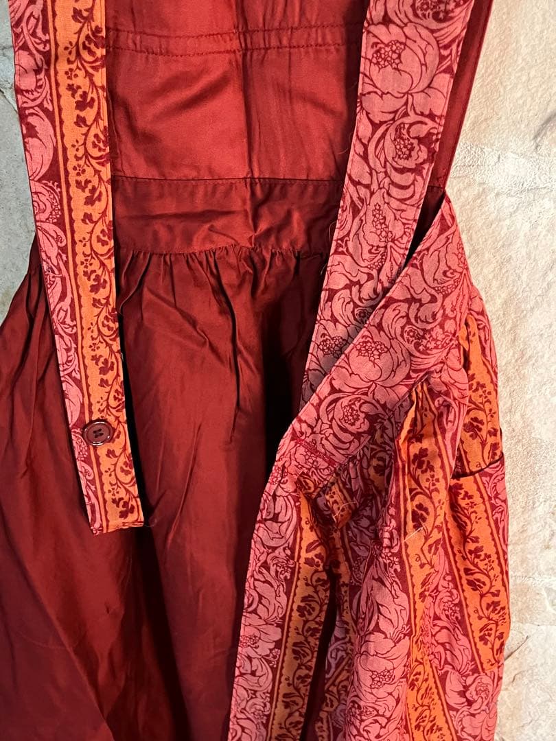 ヴィンテージ　英国の伝統　ヘリテージデザイン　エプロン　タグ付き　新品未使用