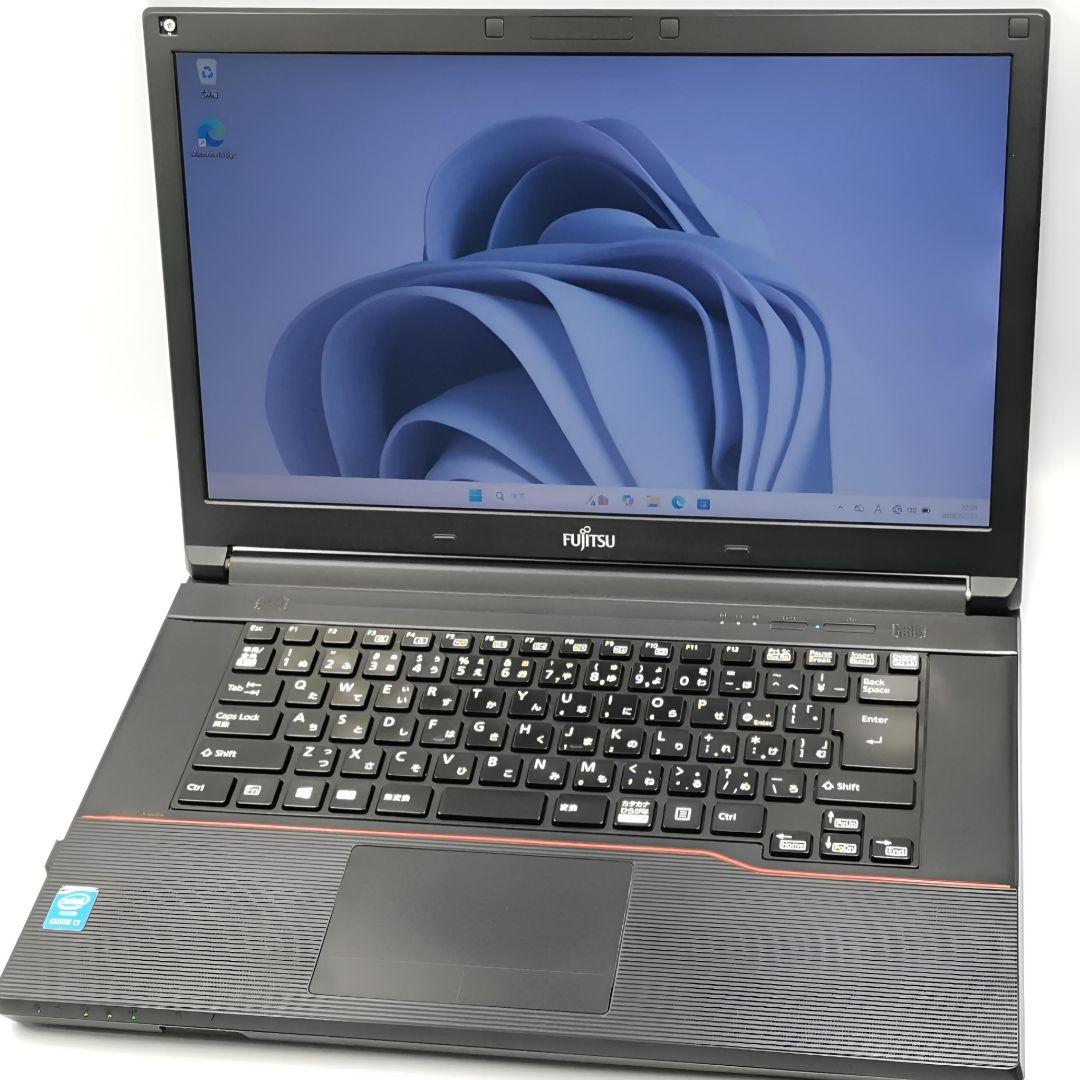 使いやすさ抜群！ Windows11 ノートパソコン 富士通 Office付き