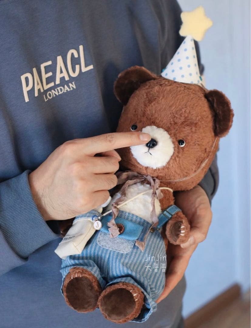 お気に入りのくまさん テディベア ハンドメイド 海外作家様 アーティストベア