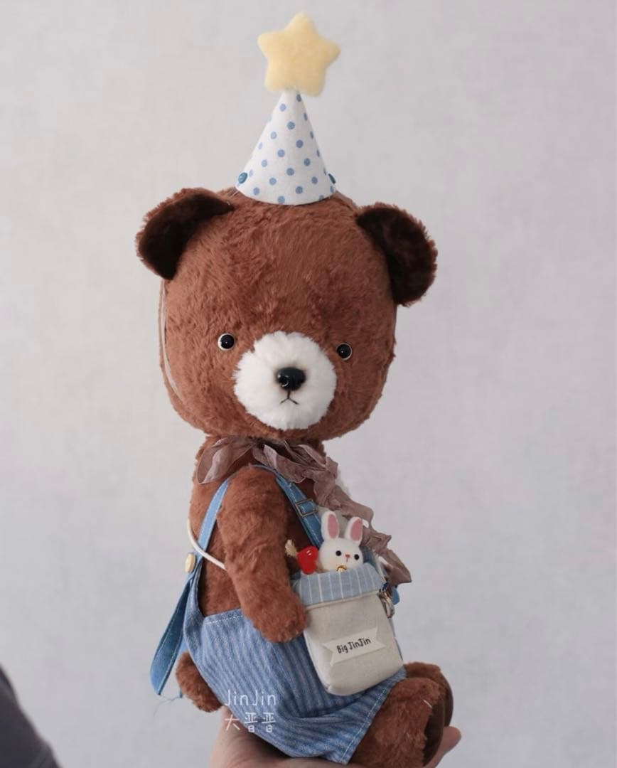 お気に入りのくまさん テディベア ハンドメイド 海外作家様 アーティストベア