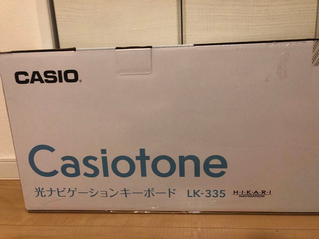 CASIO Casiotone LK-335 光ナビゲーションキーボード