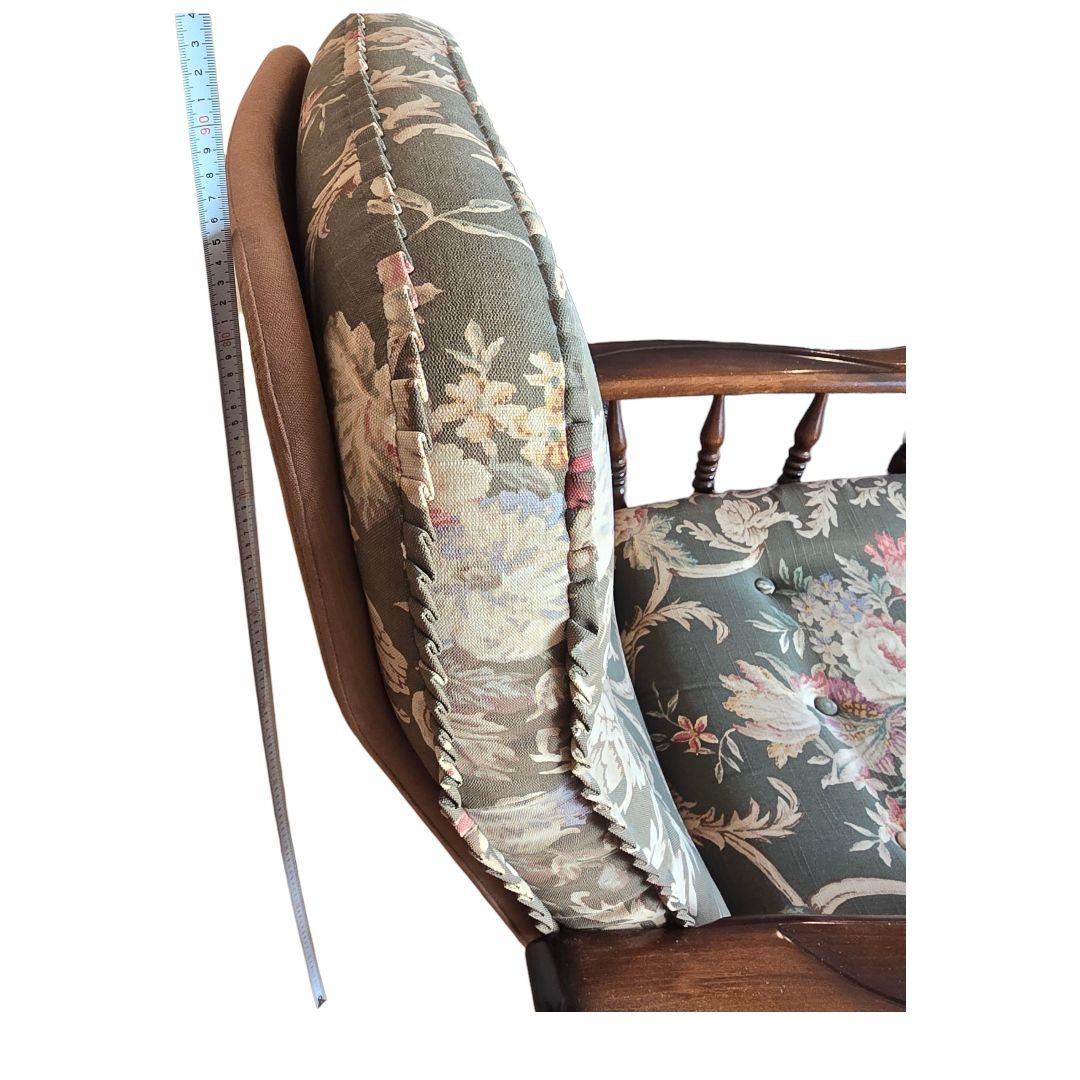 送料無料カリモク　コロニアル　リクライニング　アームチェア