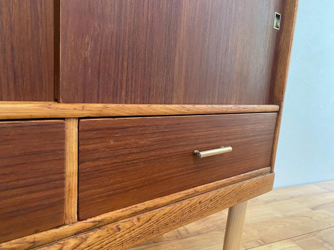 50s ジャパンヴィンテージ 食器棚 カップボード 仕上済