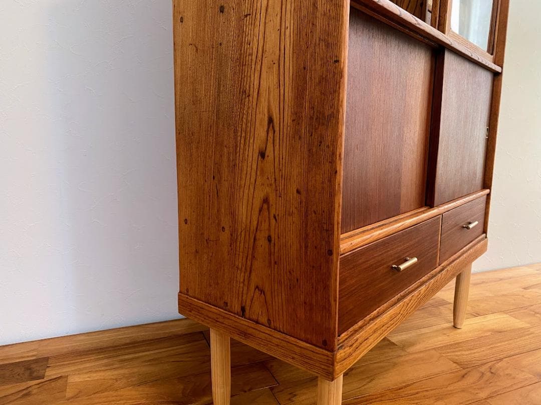 50s ジャパンヴィンテージ 食器棚 カップボード 仕上済