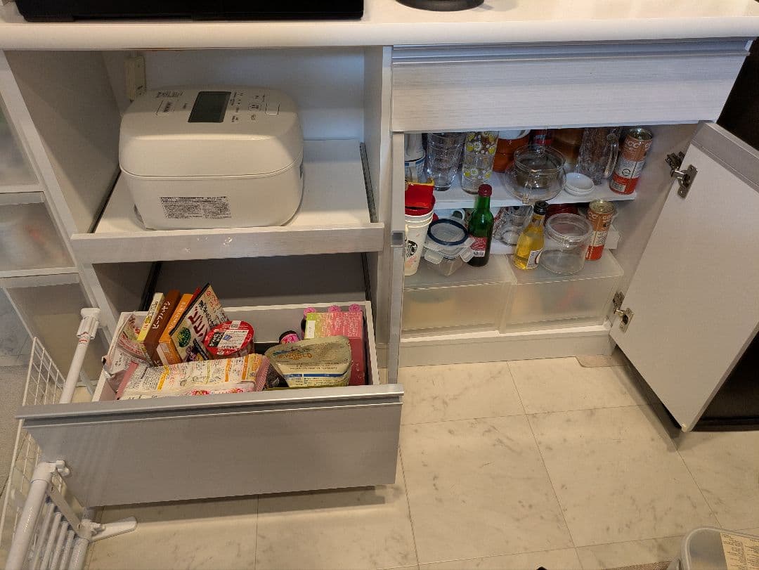 【3/8まで】 食器棚 カップボード 120cm幅 完成品 日本製 大川家具