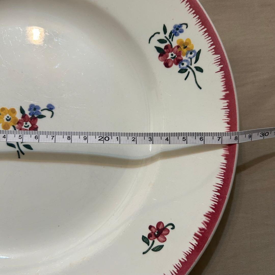 【お年玉セール中】フランスアンティーク サルグミンヌ プレート